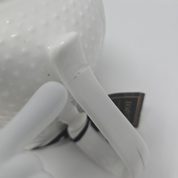 Nicole Miller Teapot With Metallic Gold Trim - Picture 8 of 8